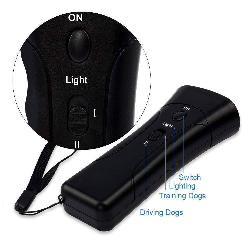 Maliben | Ultrasonic Dog Chaser Led Pet Training Device