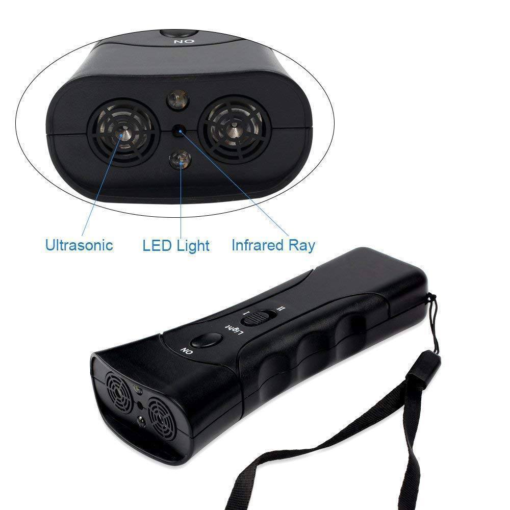 Maliben | Ultrasonic Dog Chaser Led Pet Training Device