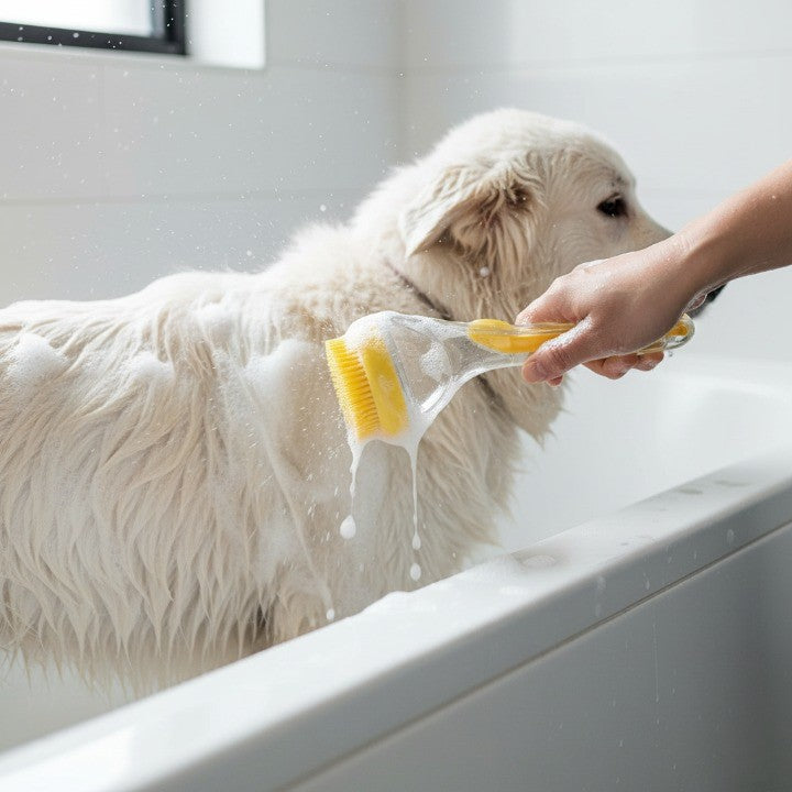Maliben | Bubbly Cleaner Pet Bath Massage Brush