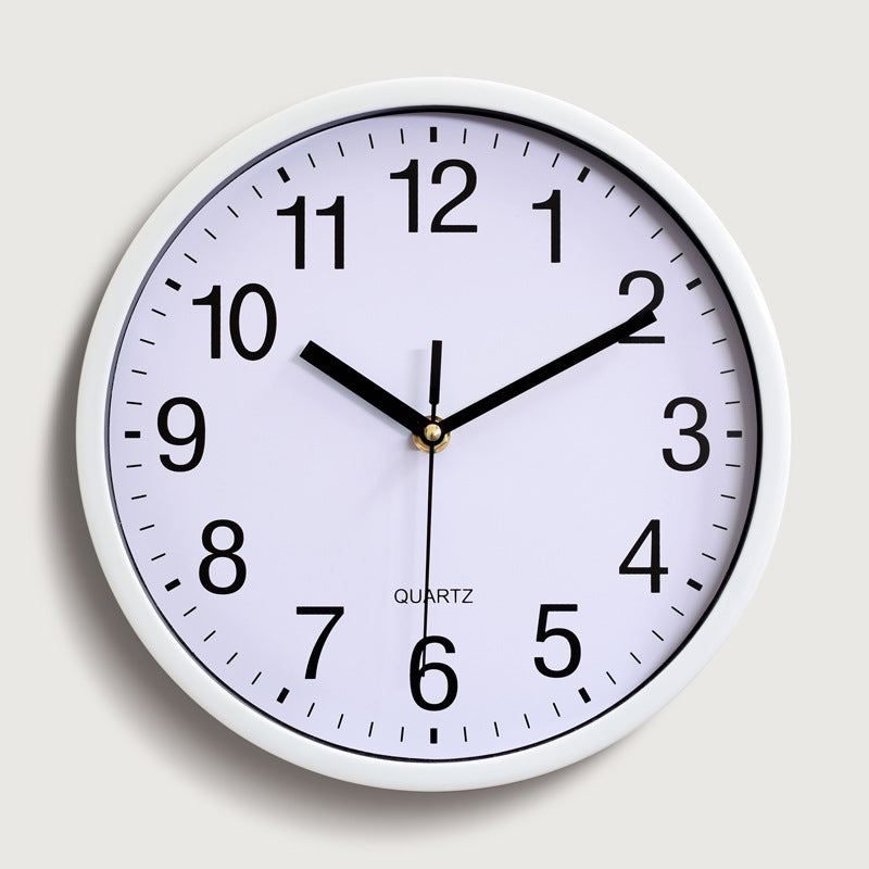 Maliben | Classroom Children's Room Silent Wall Clock 10 Inch