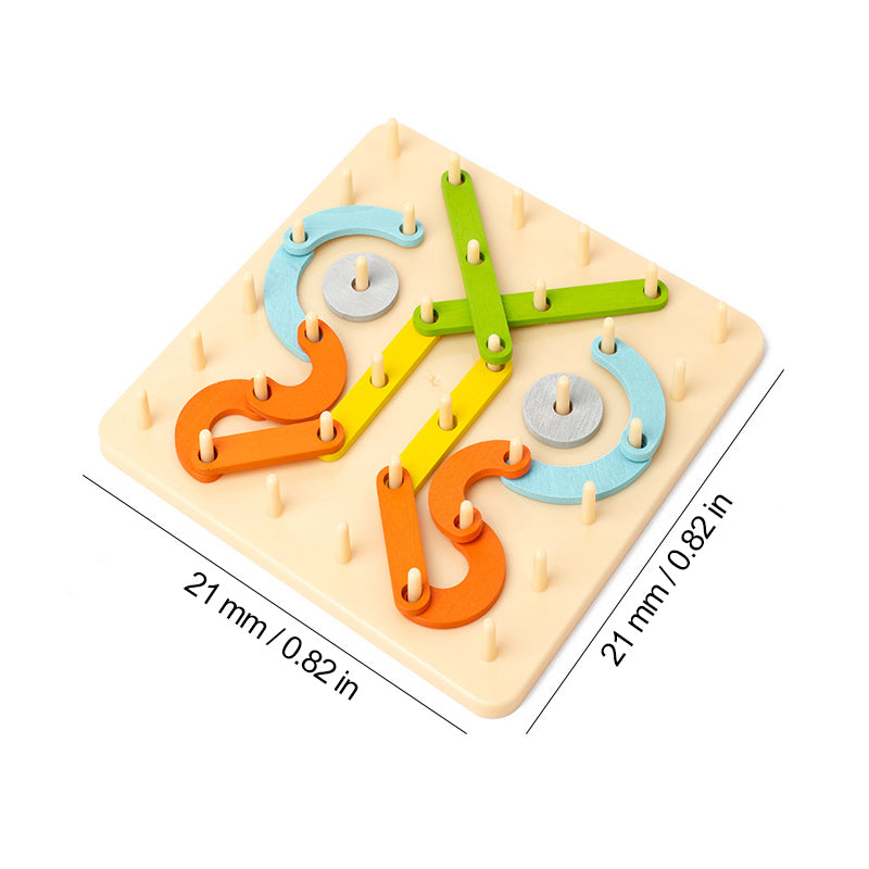 Maliben | Montessori Pegboard Puzzle