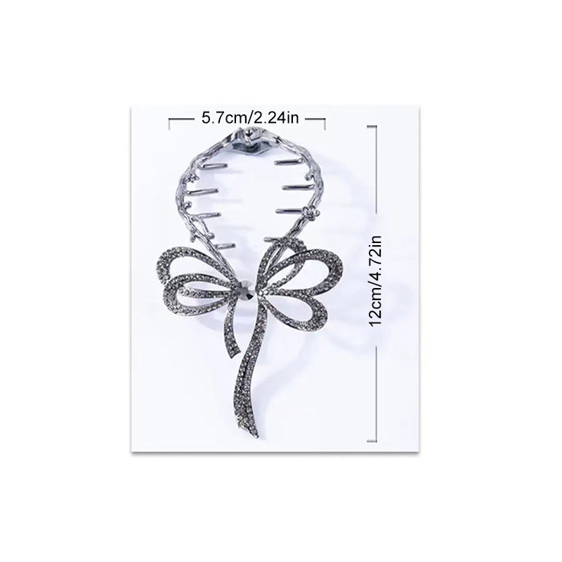 Maliben | Bow Knot Light-Luxury-Hairpin