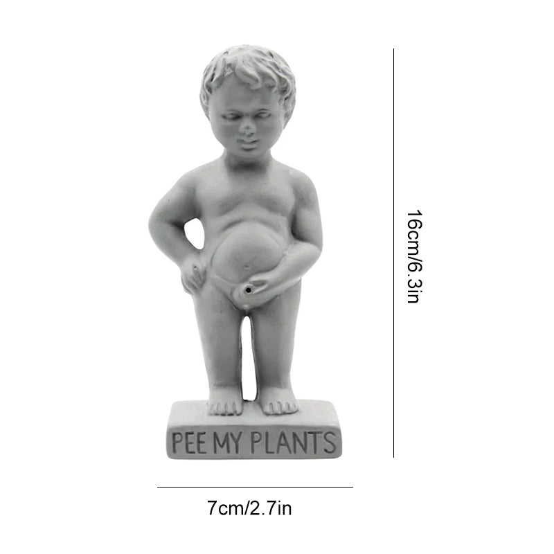Maliben | Pee My Plants Garden Sculpture