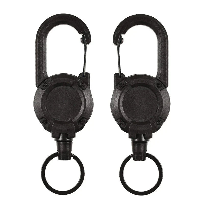 Maliben | Automatic Retractable Wire Rope Outdoor Keychain