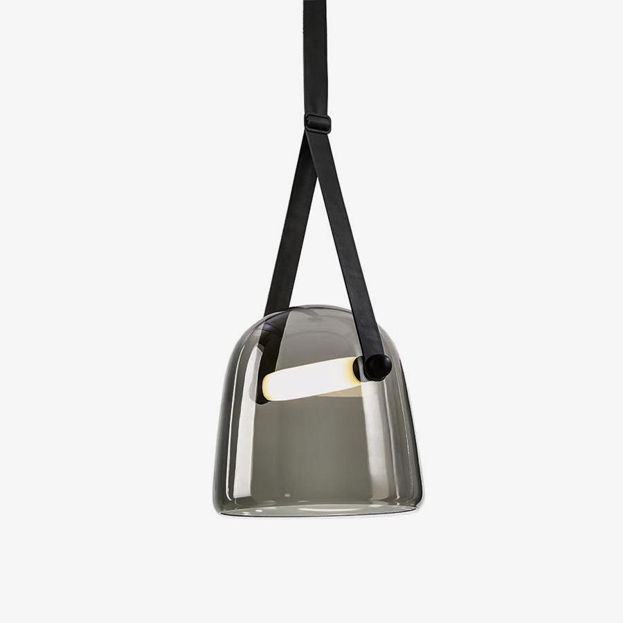 Maliben | Lunamona Ceiling Lamp - Modern Pendant Light Made Of Metal And Glass