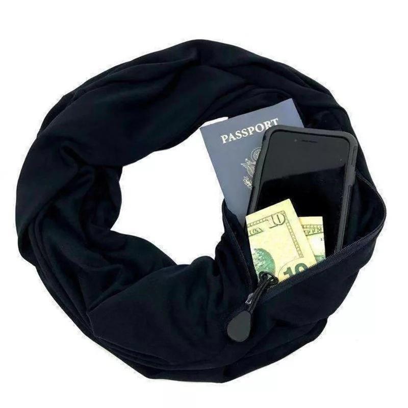 Maliben | Cozysafe – Scarf With Hidden Pocket For Extra Warmth And Safety