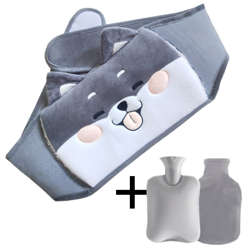 Maliben | Plush Refillable Hot Water Bottle Belt