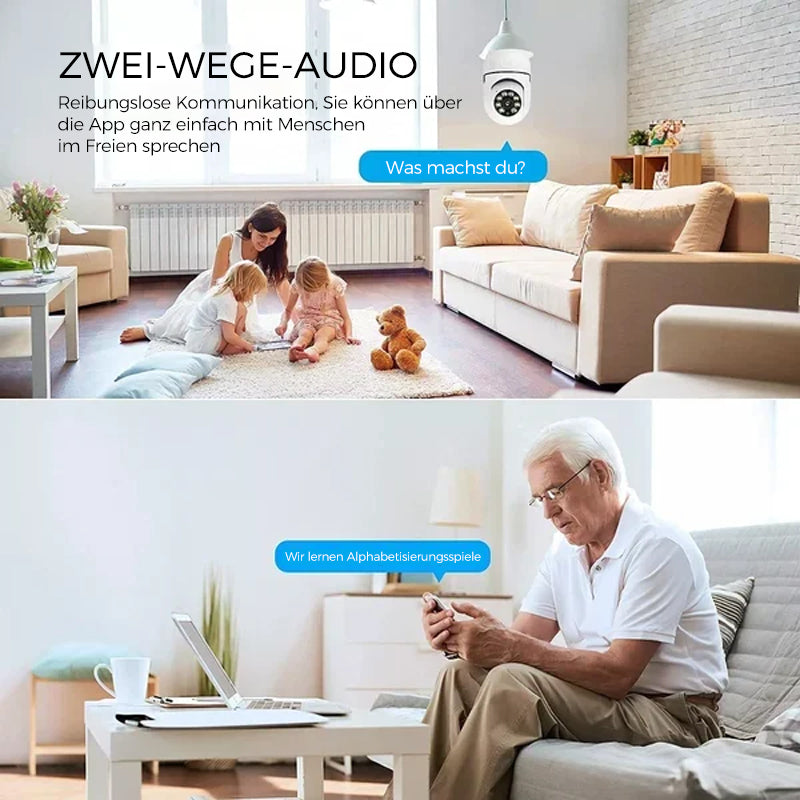 Maliben | Wireless Wifi Surveillance Camera With Bulb