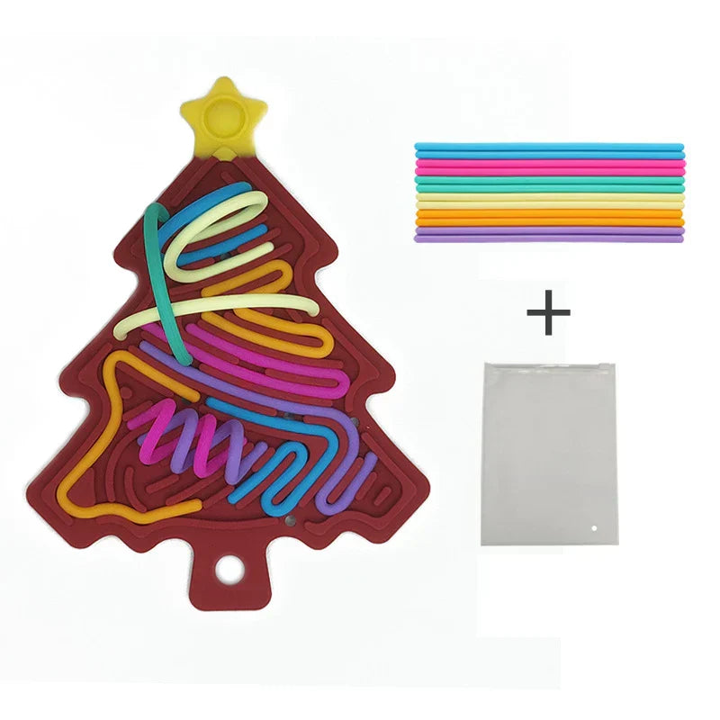 Maliben | Silicone Stress Reliever Christmas Tree – Compact And Fun For The Christmas Time