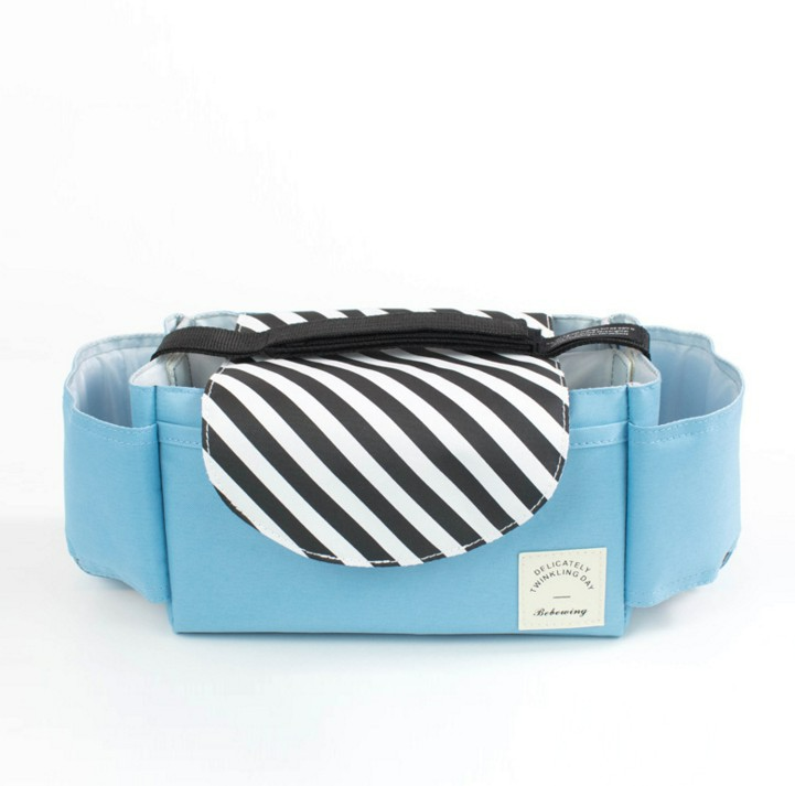 Maliben | Stroller Organizer Diaper Bag – Compact Bag With Cup Holder