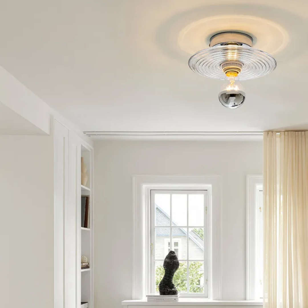 Maliben | Vintage Glass Wall Lamp