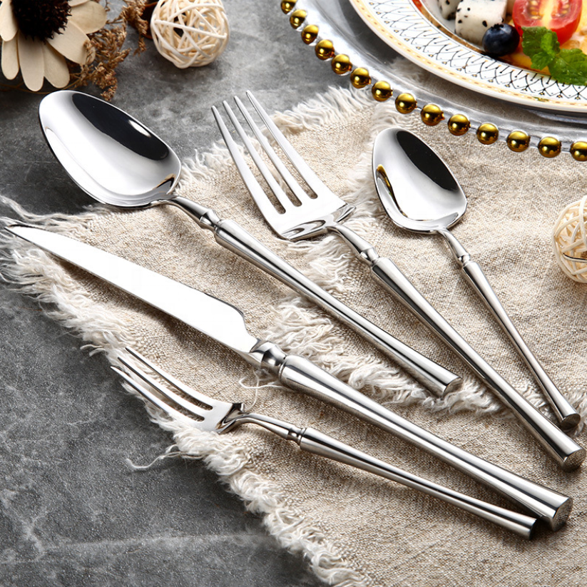 Maliben | Classic Stainless Steel Set with Elegant Handles