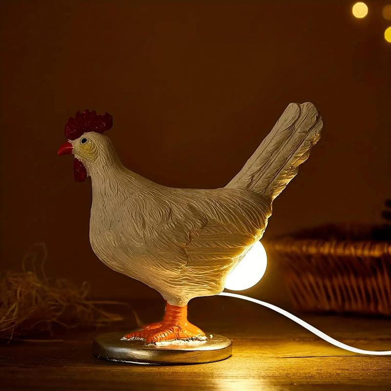 Maliben | Creative Chicken And Duck Shape Decorative Table Lamp