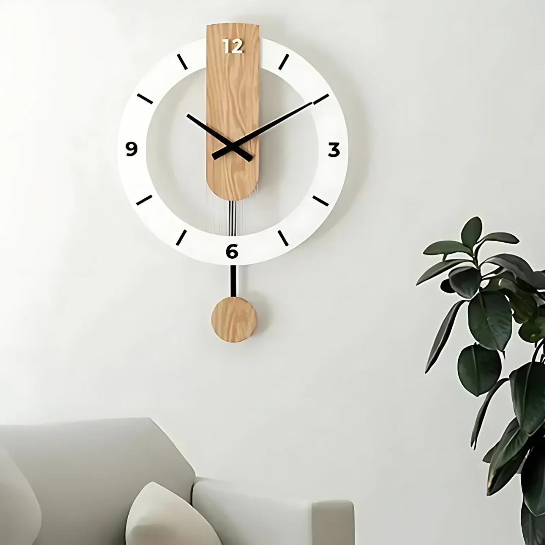 Maliben | Elegant Large Clock For Living Room