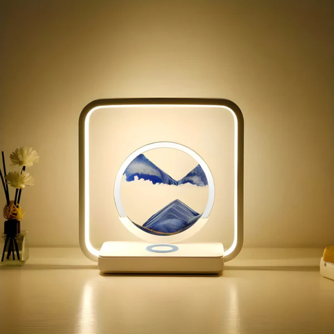 Maliben | 3d Led Night Light With Sand Stream