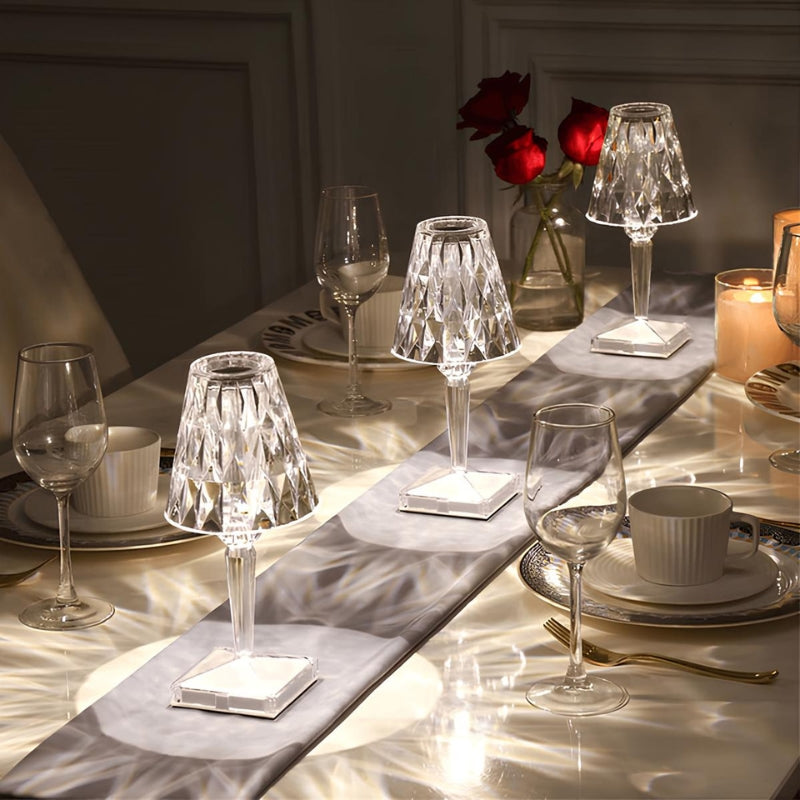 Maliben | Crystal Table Lamp With Touch Control - Lumecrystal