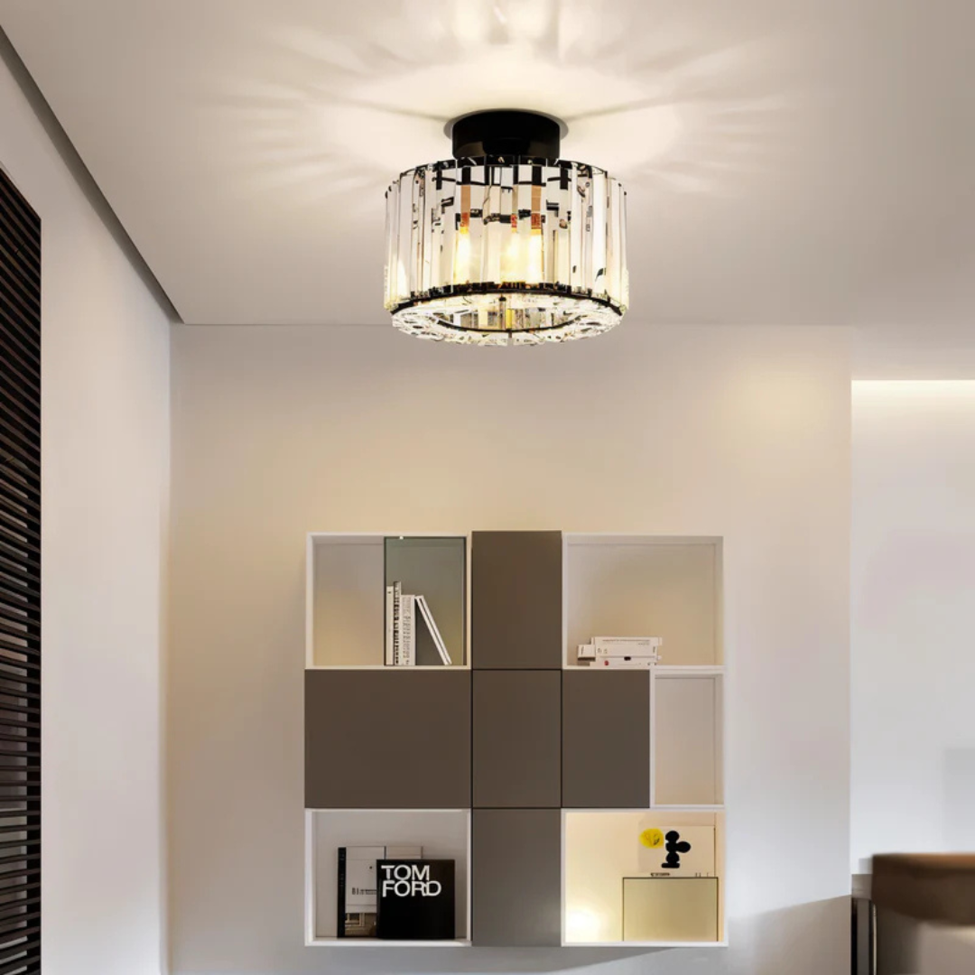 Maliben | Luxury Crystal Ceiling Lamp | Radiant Ceiling Lighting