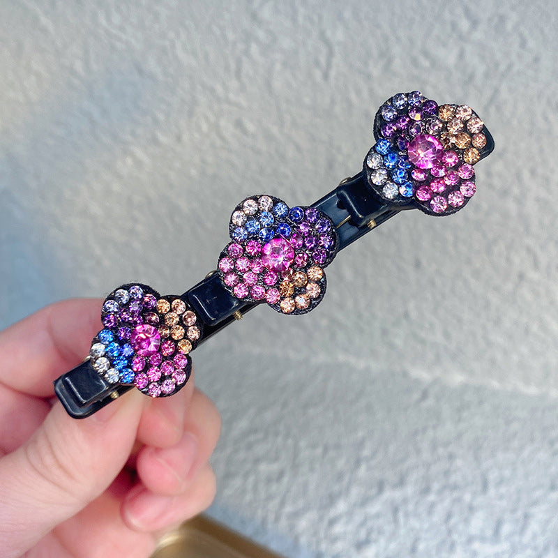 Maliben | Hair Clip With Crystal Flower