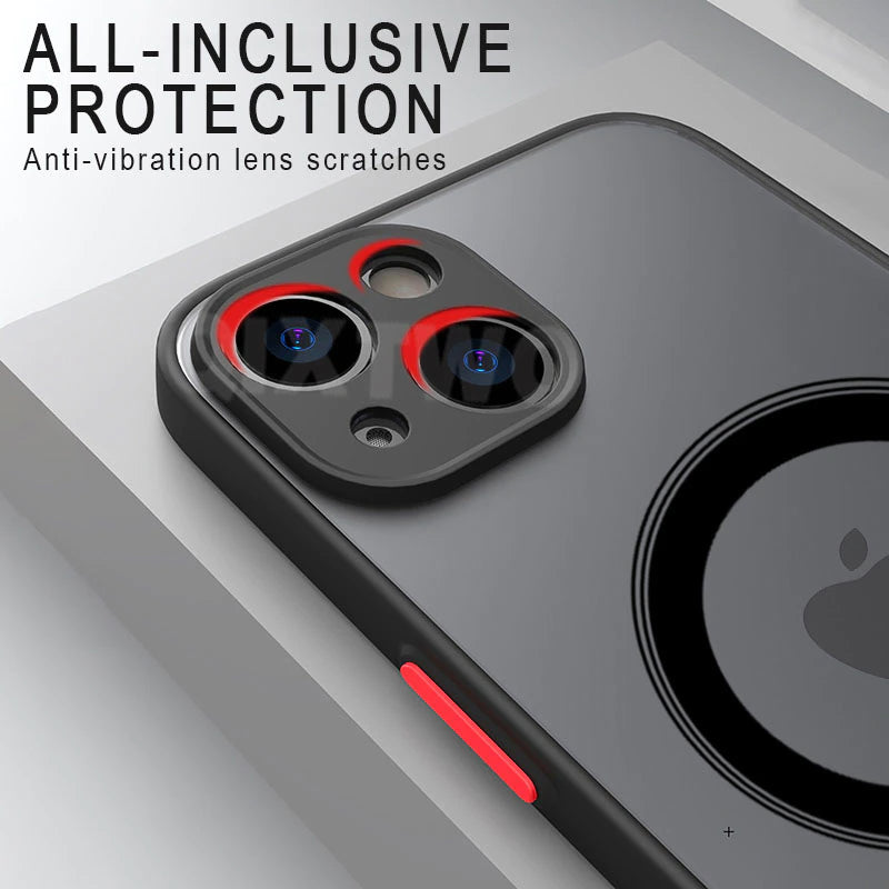 Maliben | Elegant Magsafe Shockproof Iphone Case