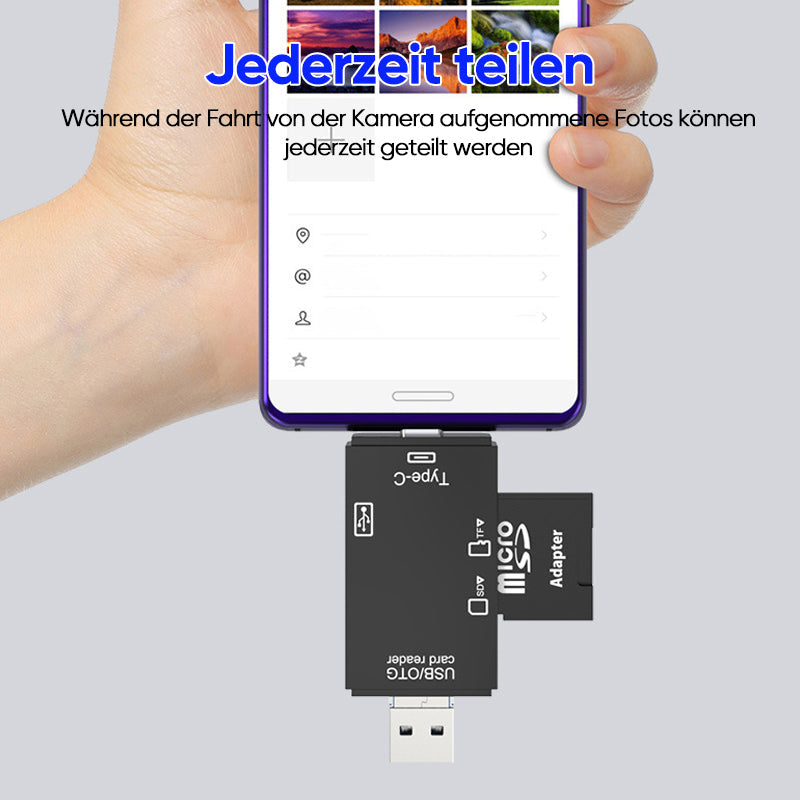 Maliben | 6-In-1 Card Reader
