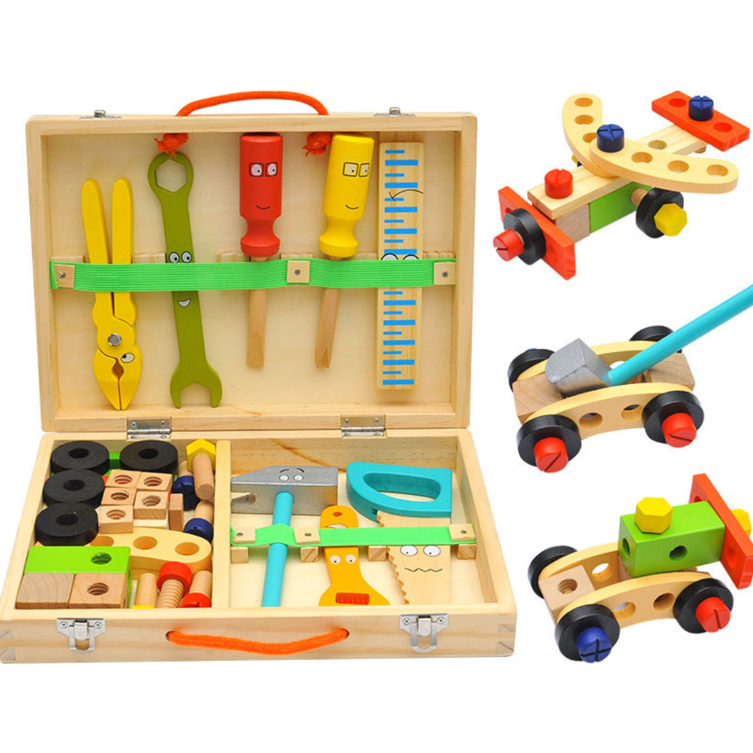 Maliben | Woodybox - Montessori Wooden Toolbox