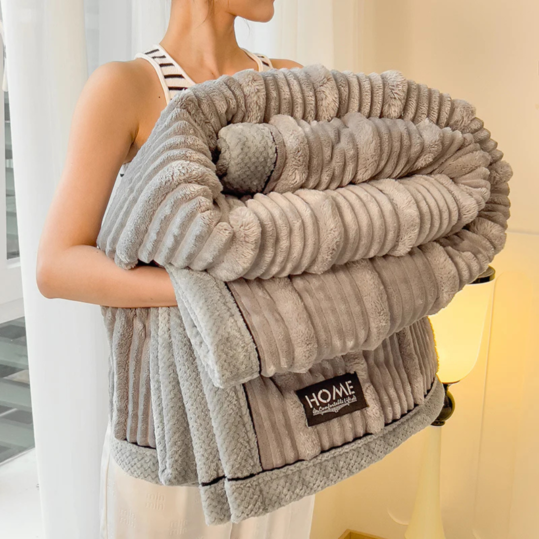 Maliben | Warm Plush Winter Blanket For Bed & Sofa