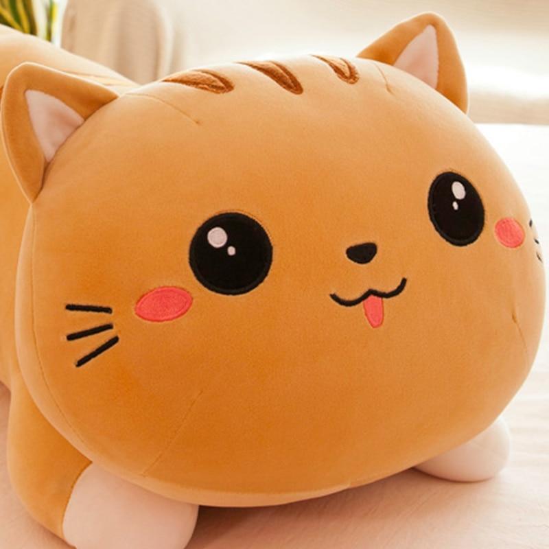 Maliben | Big Cat Cuddle Pillow | Cute Comfort - Soft And High-Quality Plush Kitten Toy