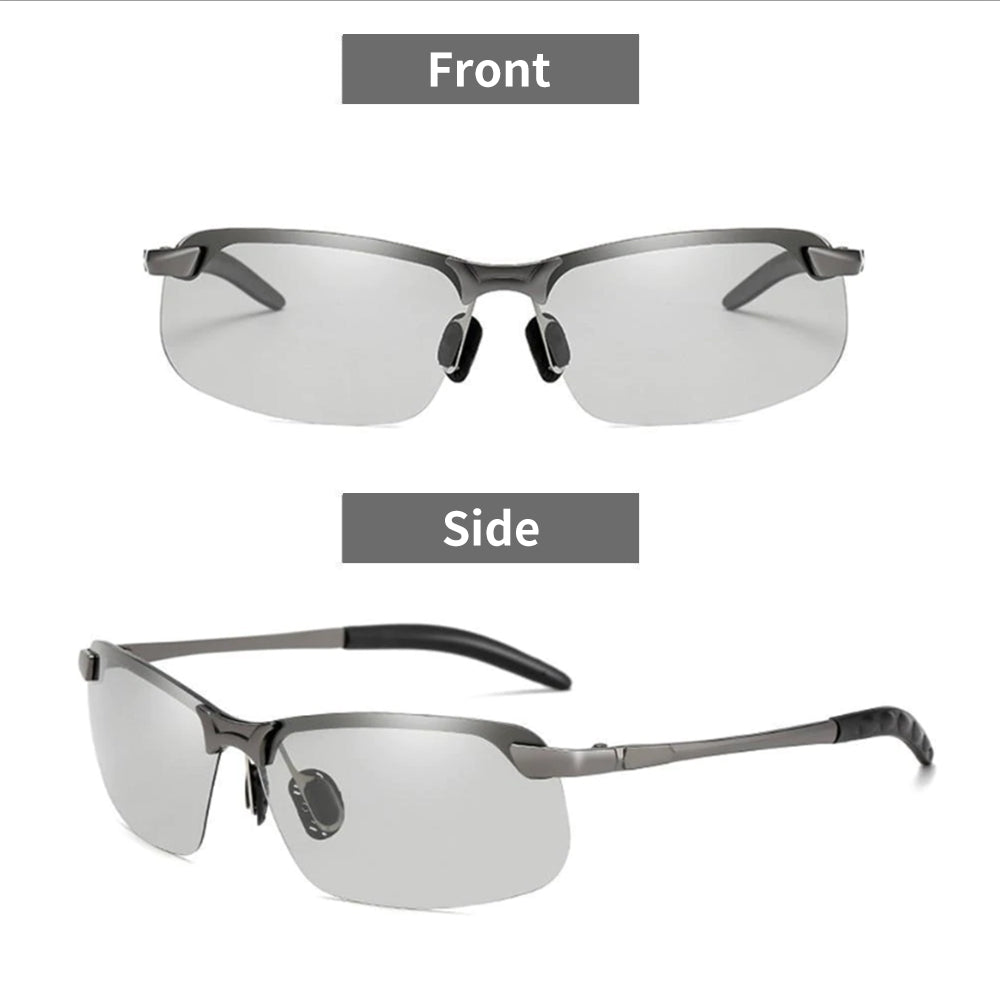 Maliben | Photochromatic Sunglasses With Anti-Glare Polarized Lenses
