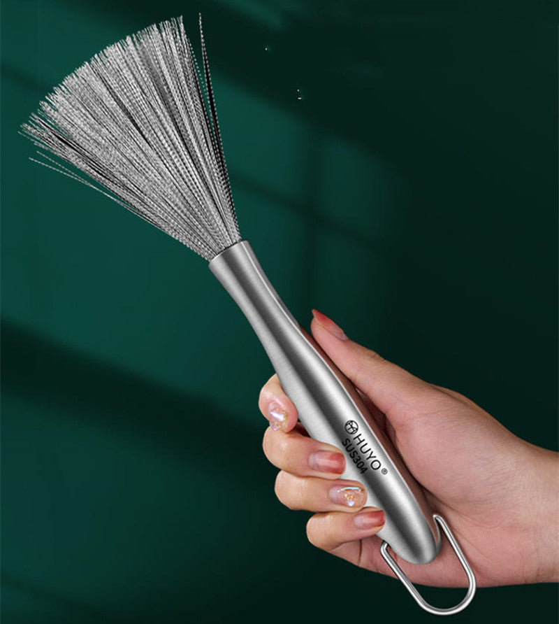 Maliben | Stainless Steel Spring Wire Cleaning Brush