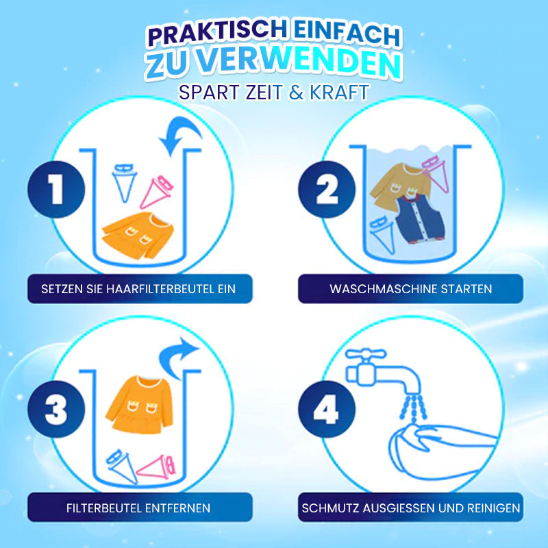 Maliben | Washing Machine Mesh Bag Hair Filter