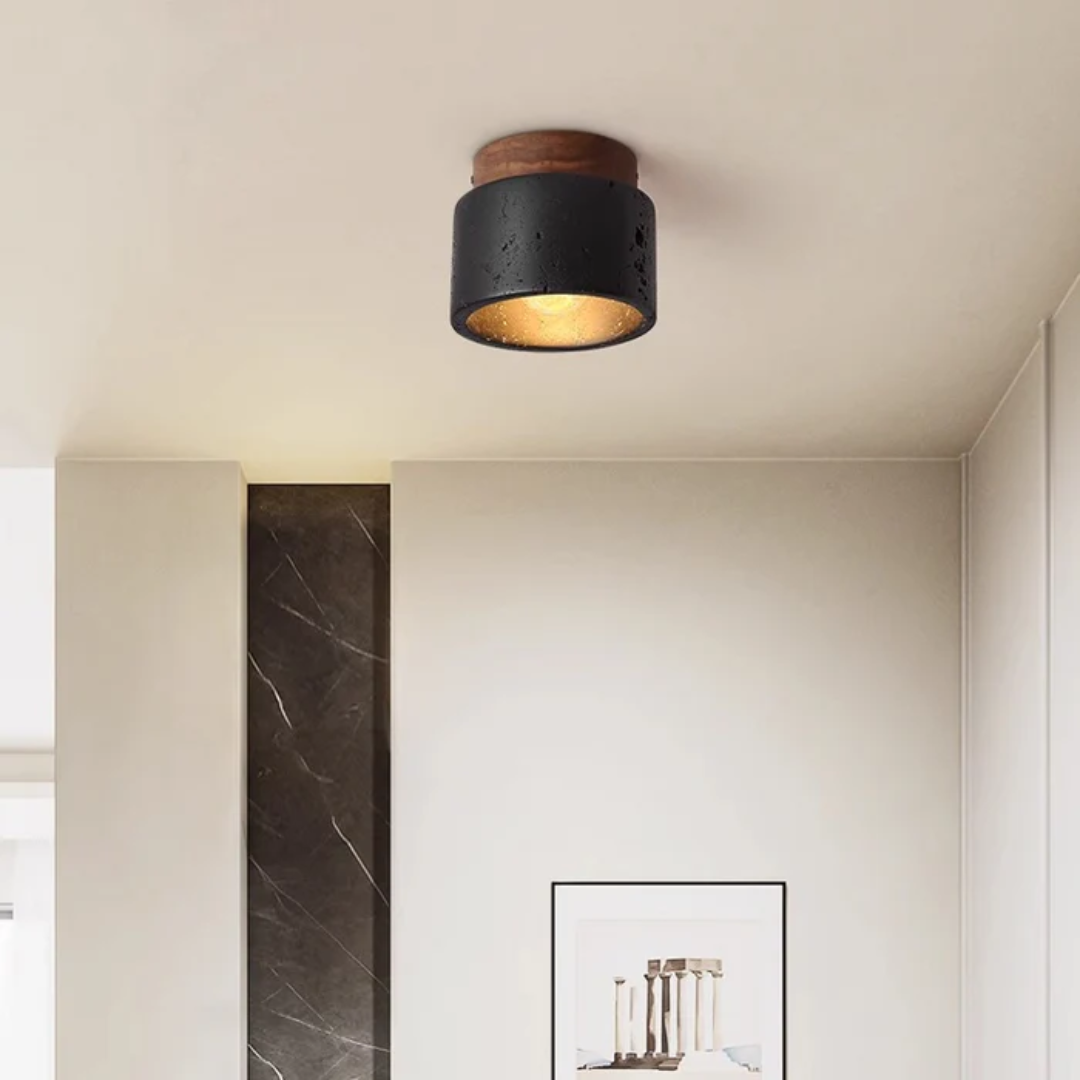 Maliben | Ceiling Lamp With Stone Look