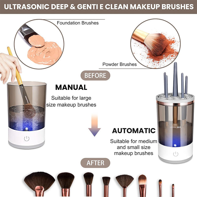 Maliben | Electric Makeup Brush Cleaner Machine