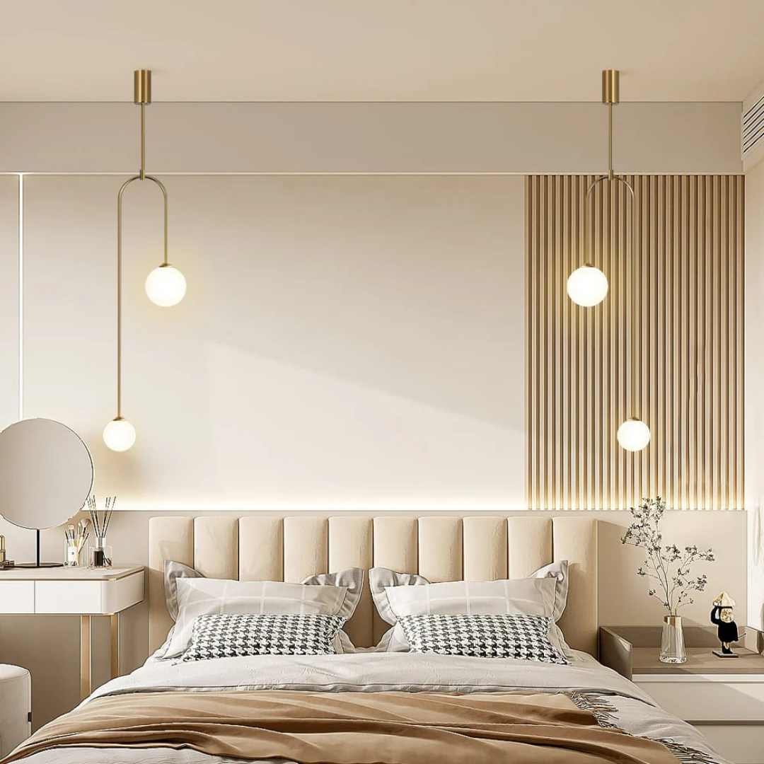 Maliben | Stylish Living Room Glass Pendant Lamp