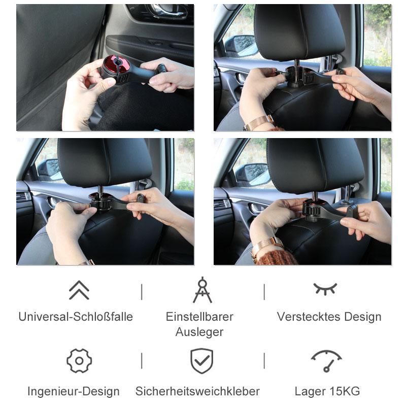Maliben | Hook For Car Seats With Phone Holder