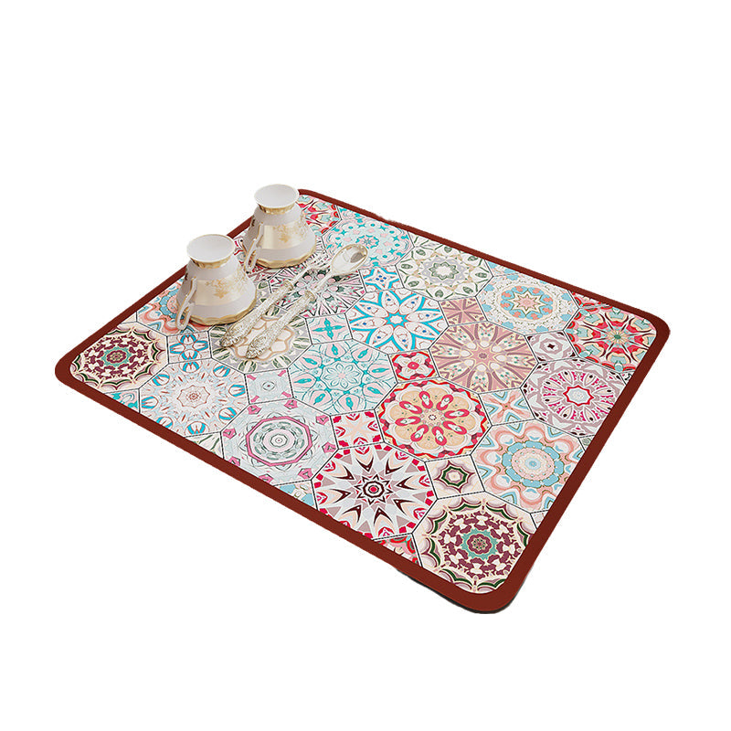 Maliben | Retro Quick-Drying Water-Repelling Mat For Kitchen-Bar-Countertops