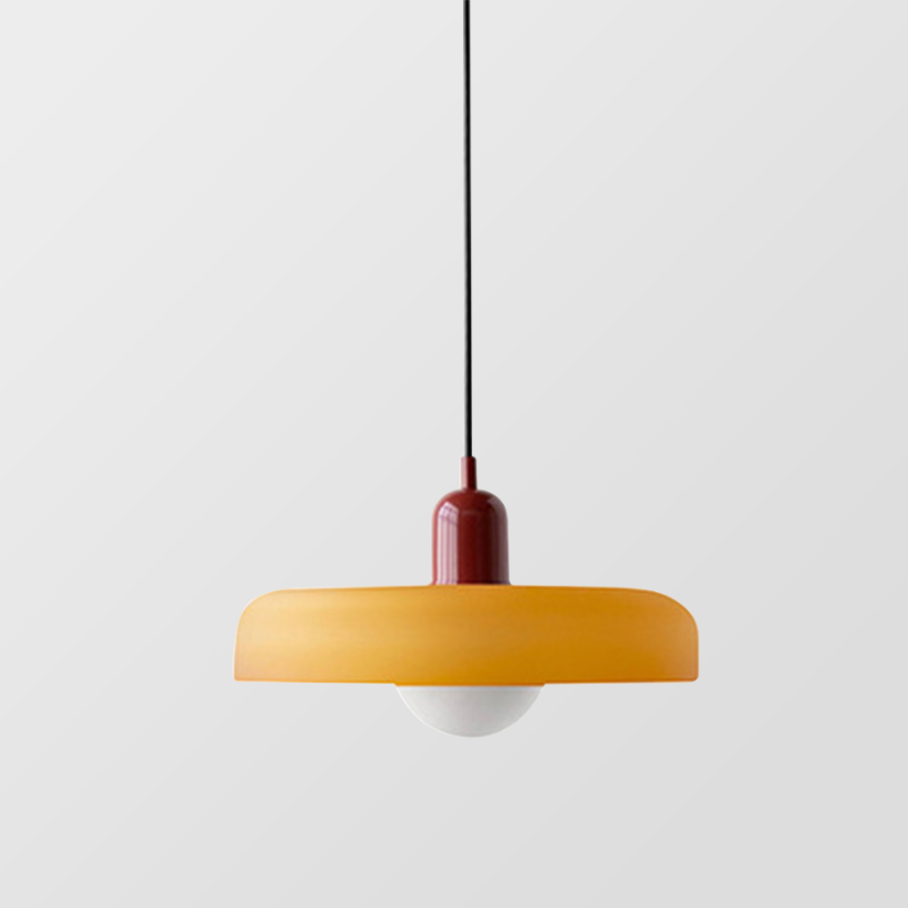 Maliben | Colored Glass Pendant Lamp - Baulume