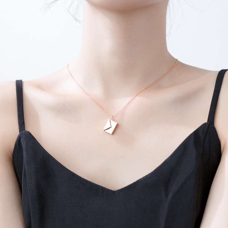 Maliben | Wrap Necklace Made Of Titanium Steel
