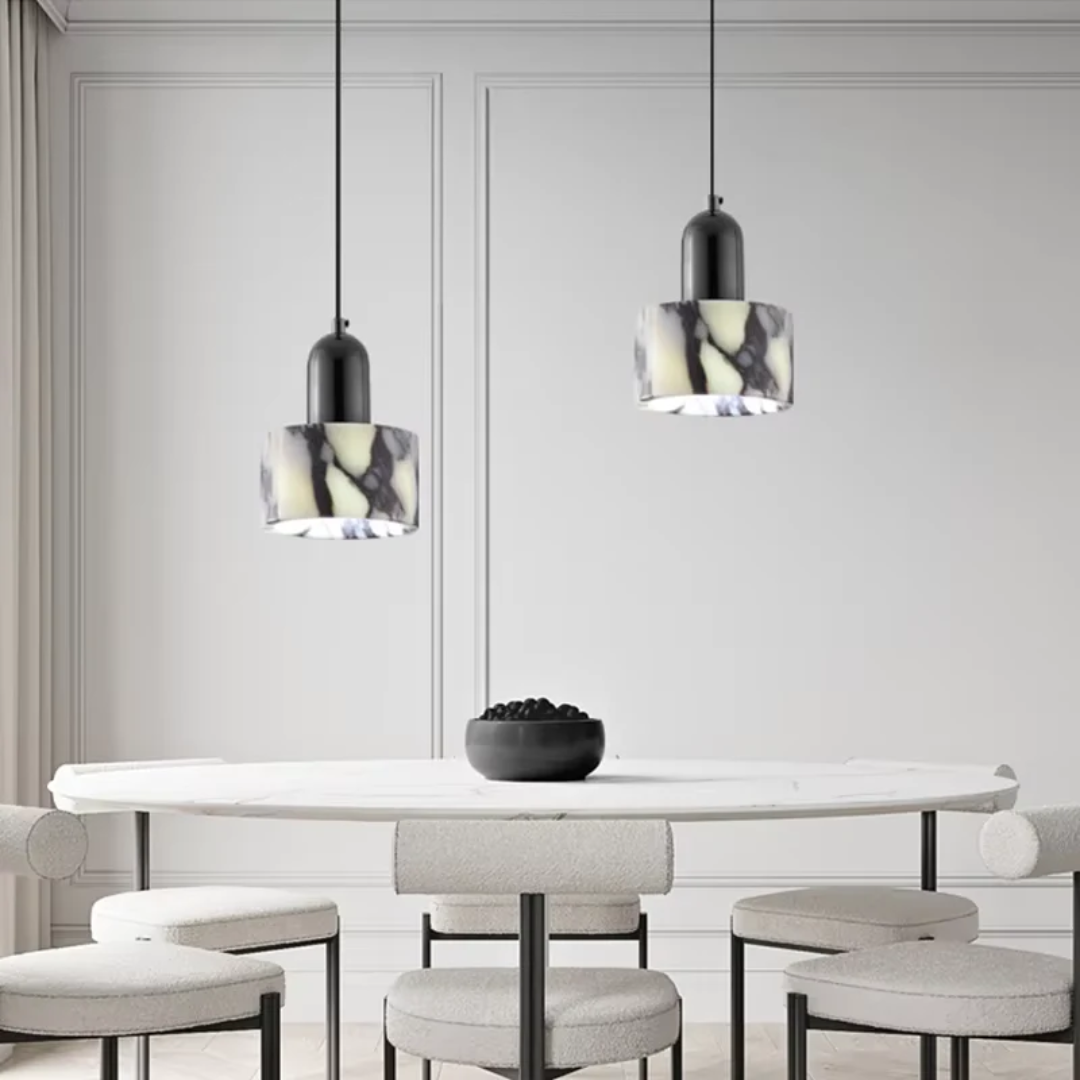 Maliben | Luxury Black Marble Design Pendant Lamp