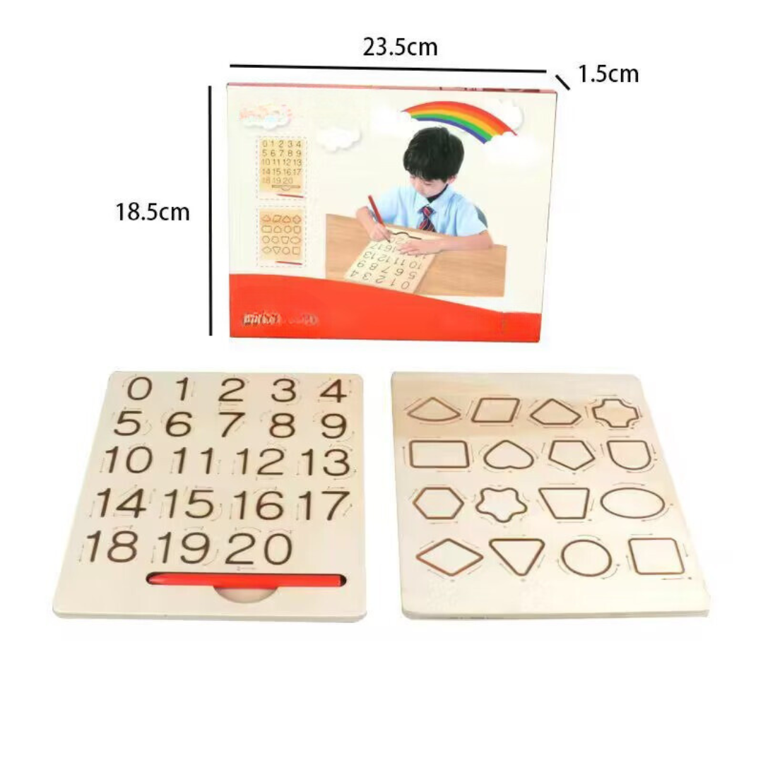 Maliben | Wooden Alphabet Board