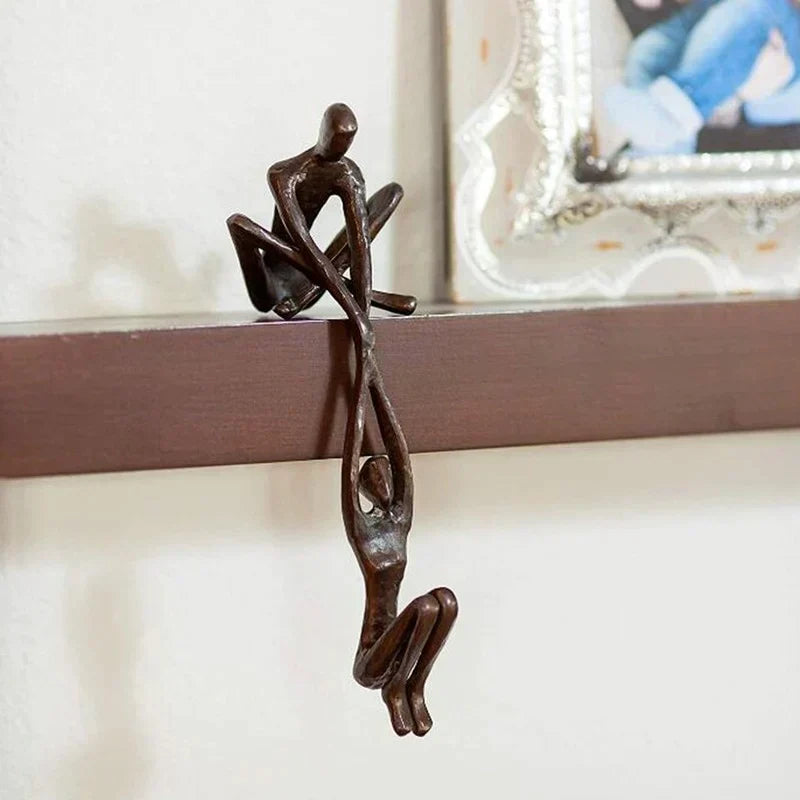 Maliben | Sculpture Figurine Love And Strength Decorative