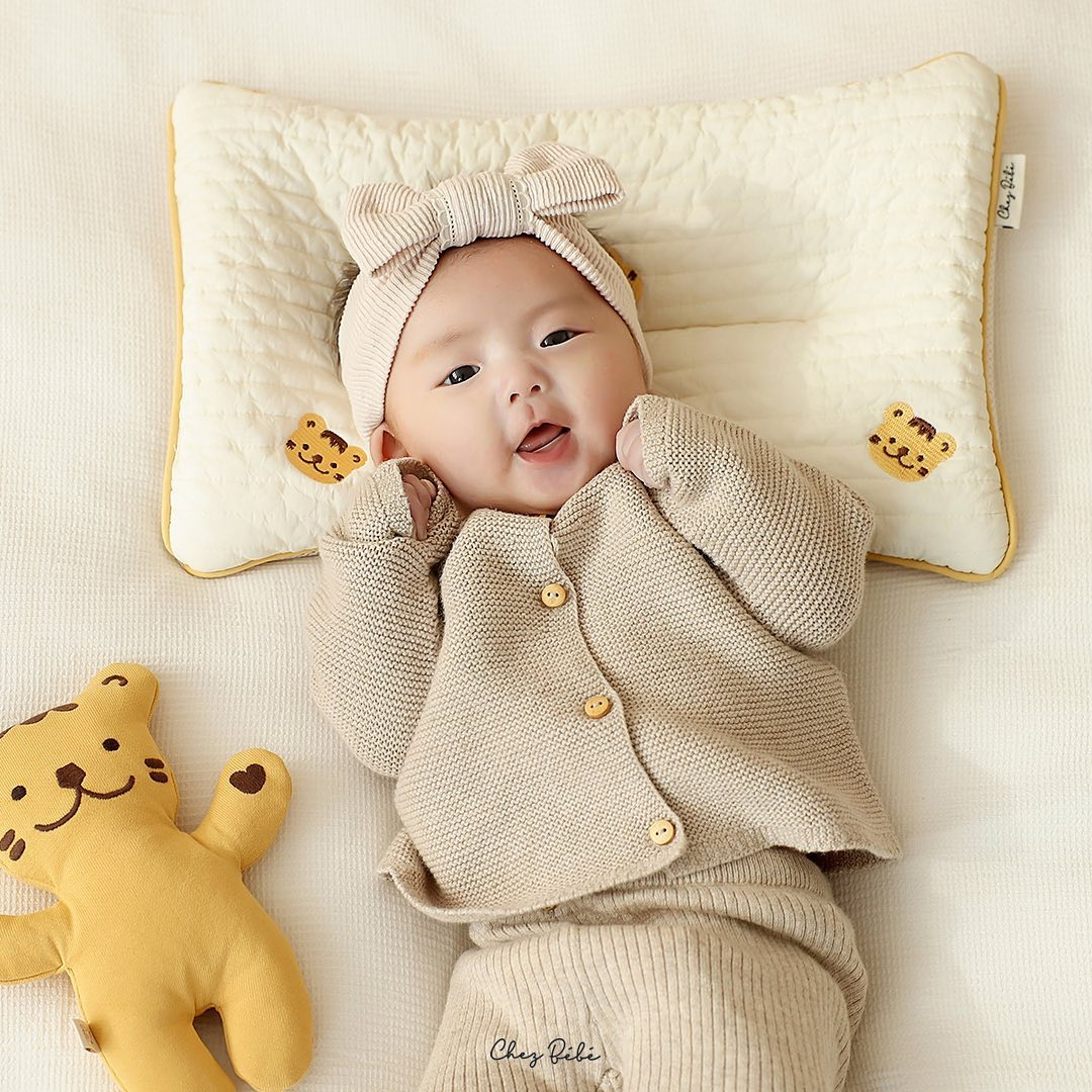 Maliben | Baby Pillow With Memory Foam – Ergonomic Pillow Against Head Deformation