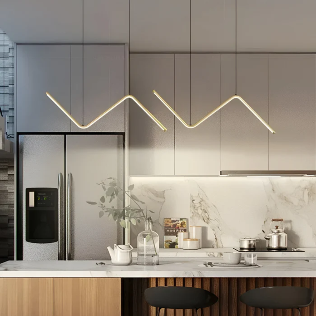 Maliben | Led Pendant Lamp In Triangle Shape