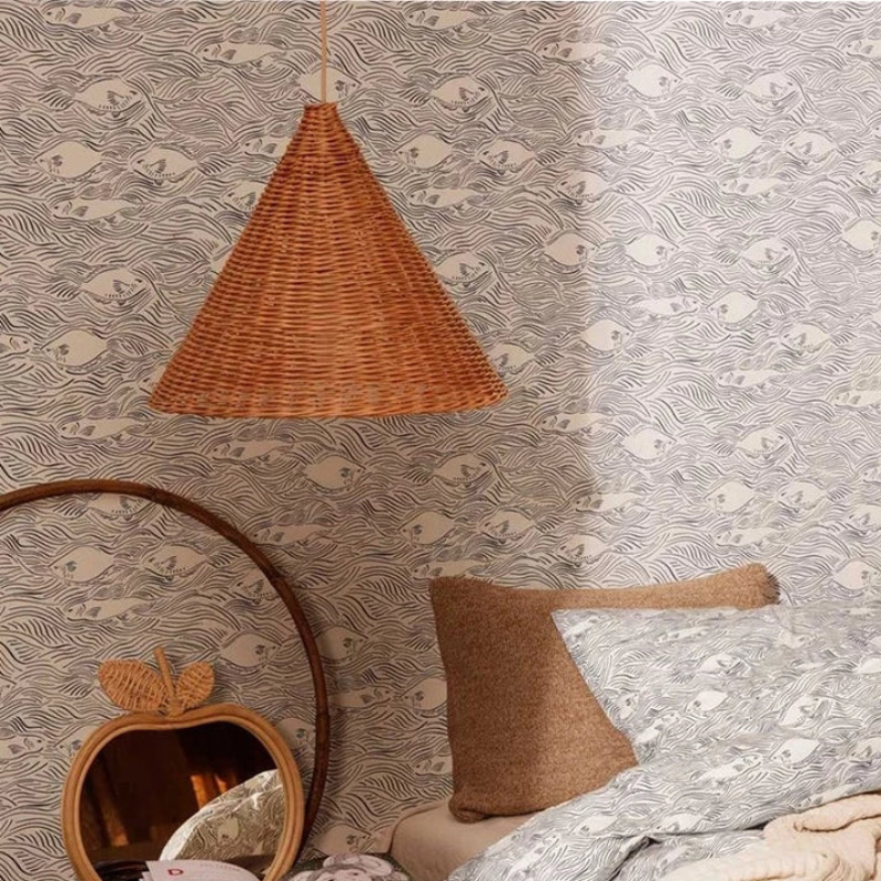 Maliben | Scandinavian Led Pendant Lamp Made Of Bamboo