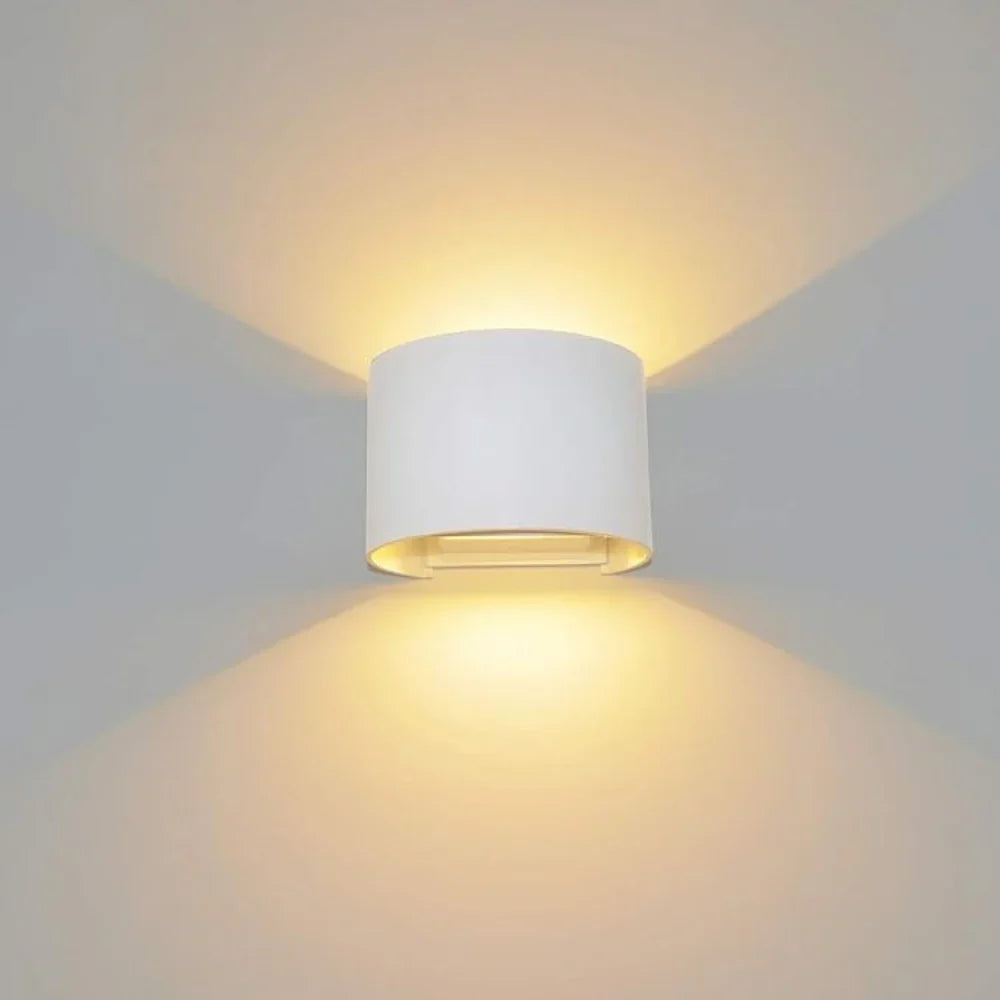 Maliben | Lumière Royale - Stylish Modern Led Cube Wall Lamp (White)