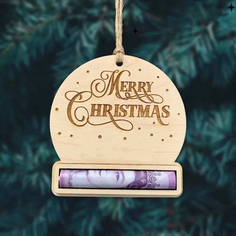 Maliben | Christmas Money Clip Decoration Made Of Wood