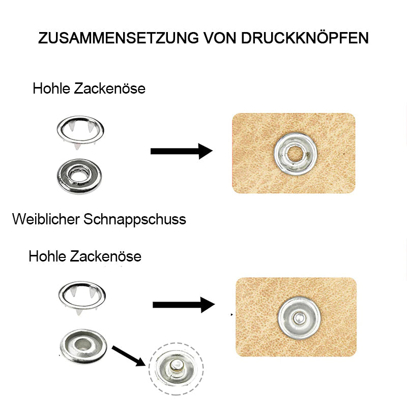 Maliben | Metal Snap Button Kit
