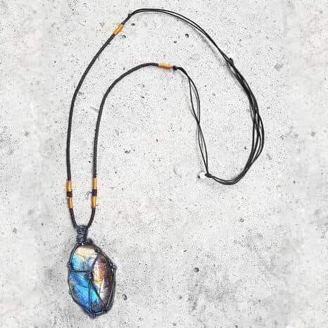 Maliben | Dragonheart Labradorite Necklace – Mystical And Energizing Jewelry For Personal Power