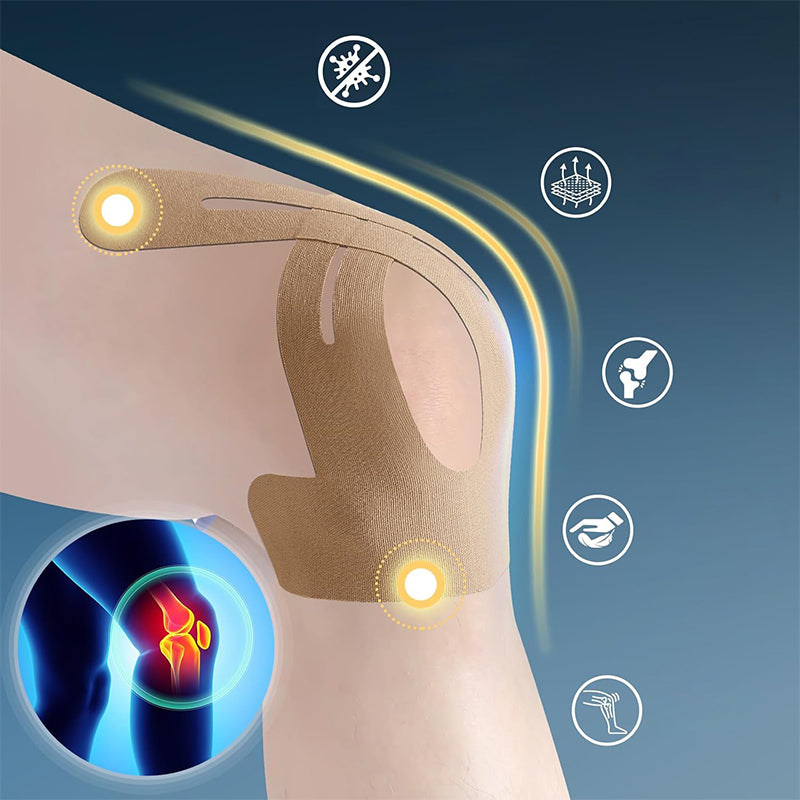 Maliben | Pre-Cut Kinesiology Tape For Knees