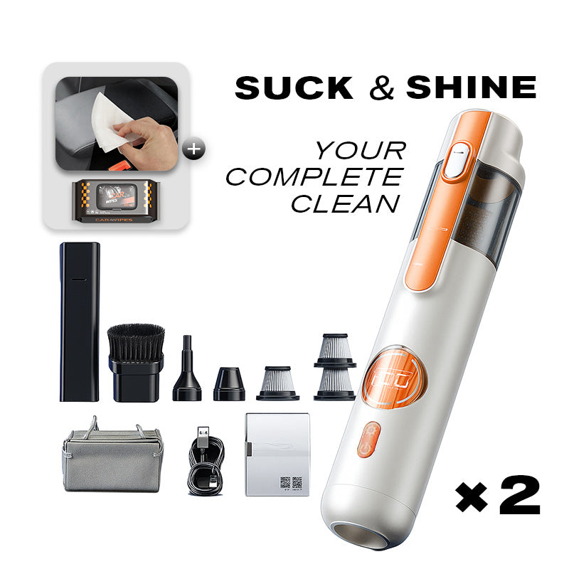 Maliben | Swiftclean Handheld Vacuum | Effortless Cleaning With 5 Versatile Accessories