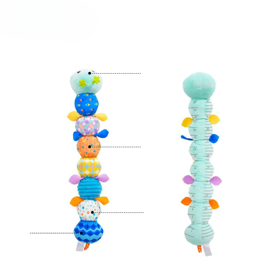 Maliben | Sensory Plush Rattle And Music Caterpillar